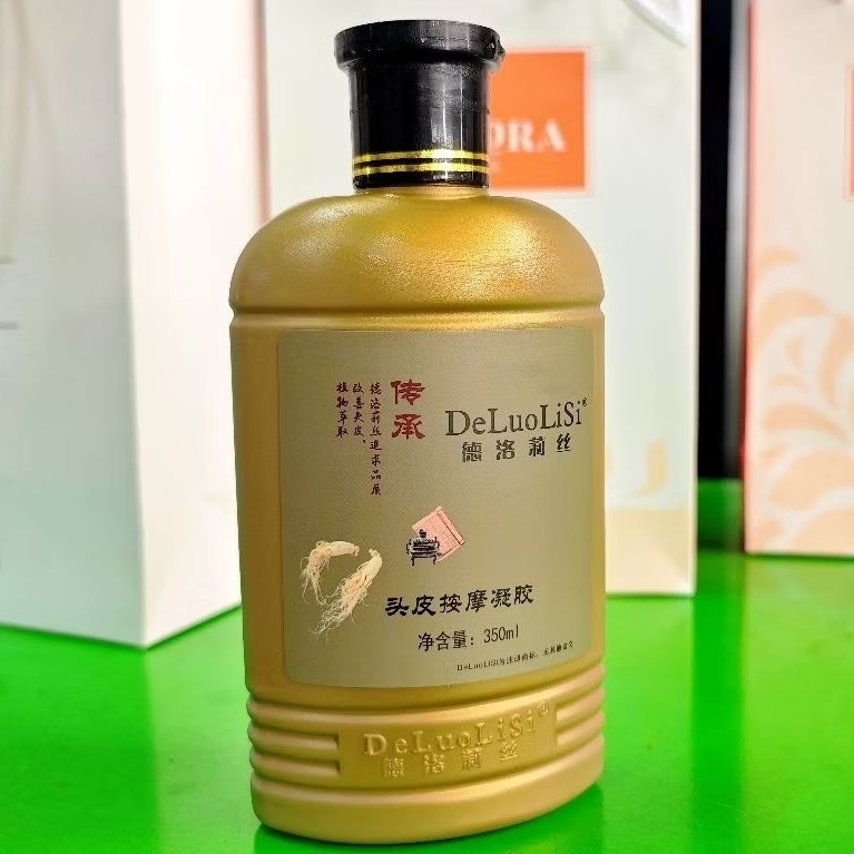Gel Massage Da Đầu DeLuoLiSi 350ml - Liệu Pháp Dưỡng Sinh Đả Thông Kinh Lạc, Giảm Stress & Kích Thíc