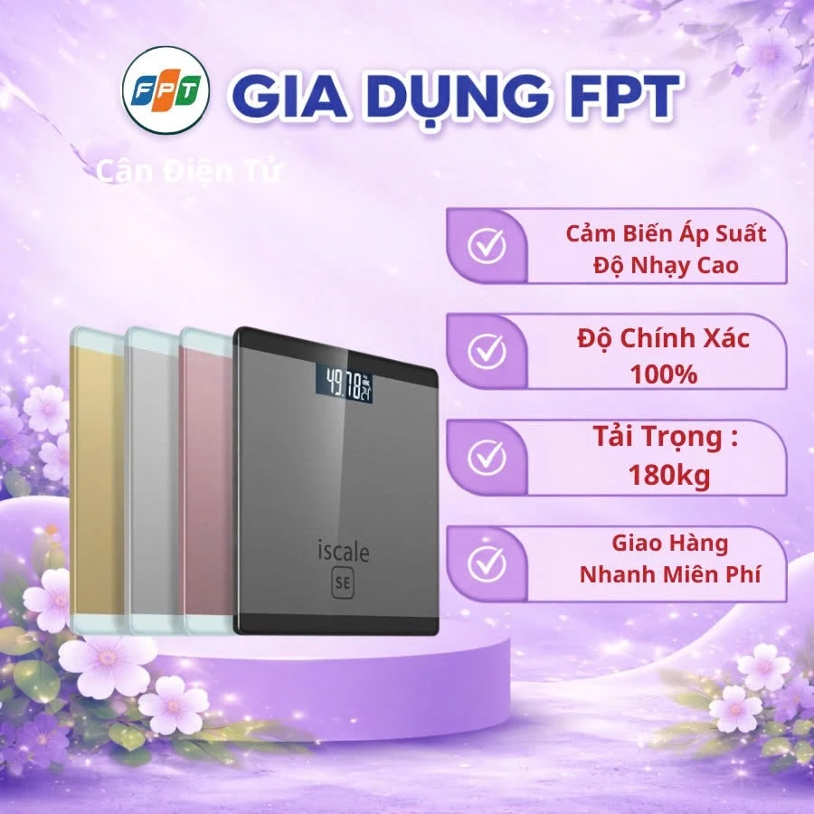 Cân sức khỏe điện tử iScale SE