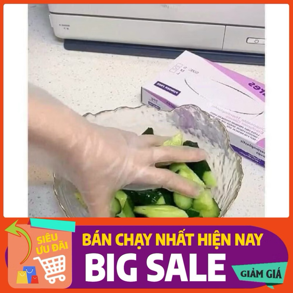 🌟 GĂNG TAY NILON DÙNG 1 LẦN – TIỆN LỢI, SẠCH SẼ, AN TOÀN 🌟