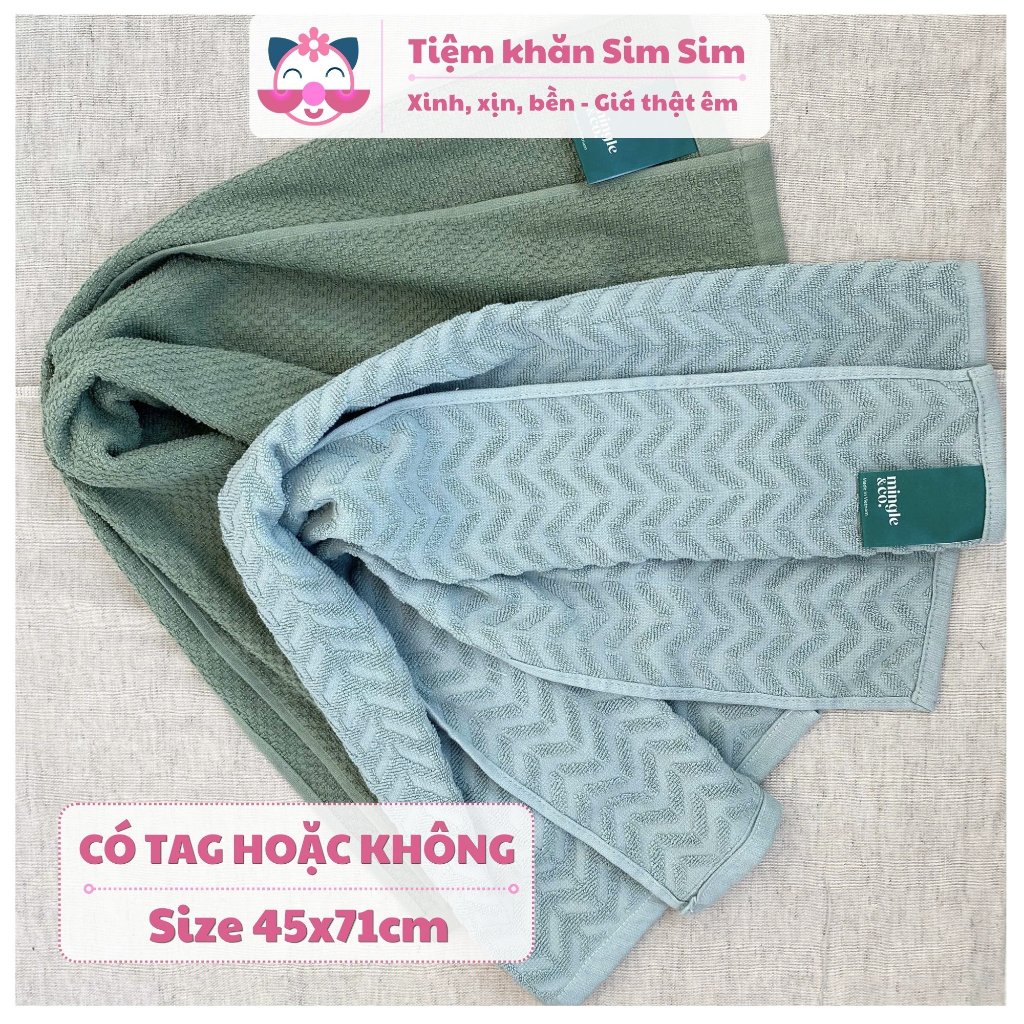Khăn đa năng 45x71cm phong cách Bắc Âu 100% cotton – Khăn lau thấm hút tốt mỏng nhanh khô