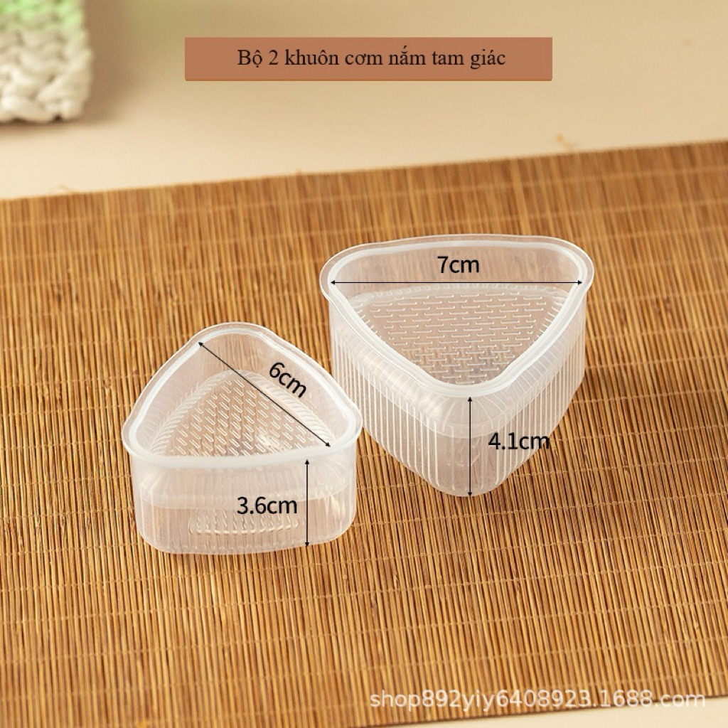 🌟 SET 7 KHUÔN CƠM NẮM NHIỀU HÌNH XINH XẮN – CHO BÉ ĂN NGON HƠN MỖI NGÀY 🌟