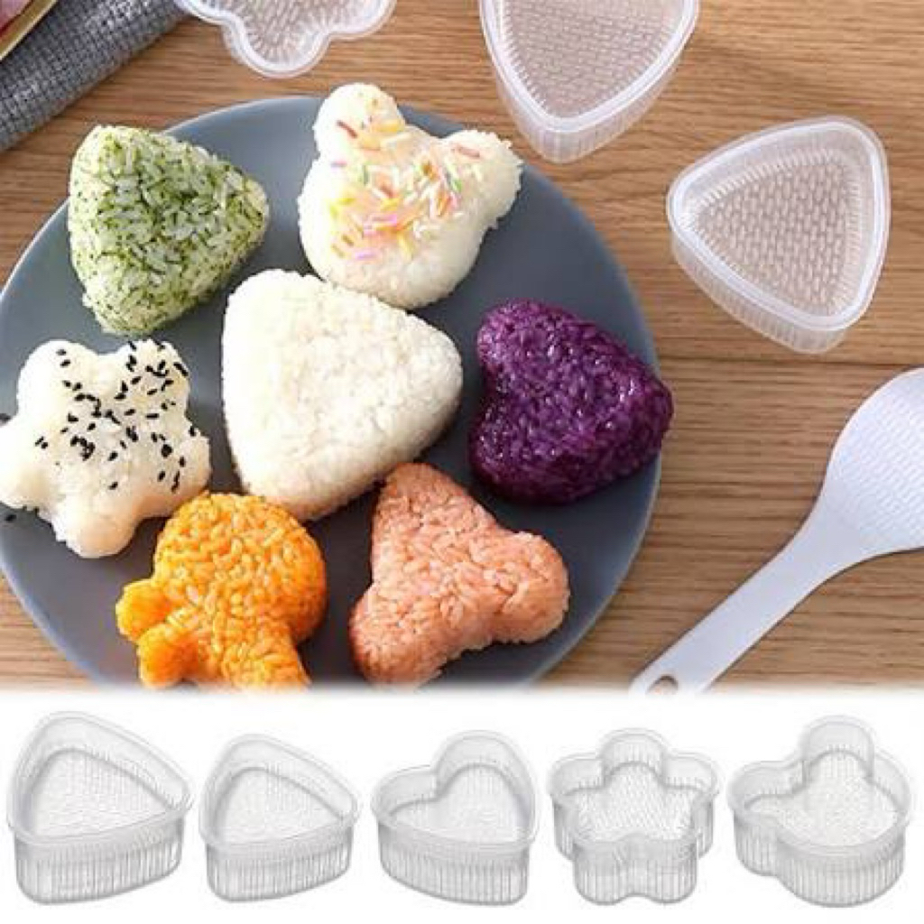 🌟 SET 7 KHUÔN CƠM NẮM NHIỀU HÌNH XINH XẮN – CHO BÉ ĂN NGON HƠN MỖI NGÀY 🌟