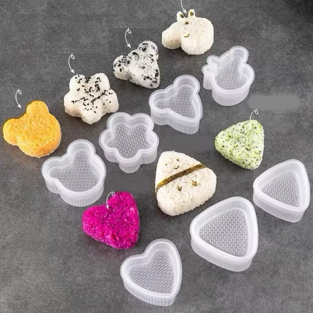 🌟 SET 7 KHUÔN CƠM NẮM NHIỀU HÌNH XINH XẮN – CHO BÉ ĂN NGON HƠN MỖI NGÀY 🌟