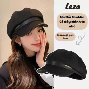 LEZA - Mũ nồi Lưỡi Trai Basic Nữ (Nhiều Mẫu) chất liệu dày dặn Phong Cách Thời Trang Hàn Quốc Cổ Điển