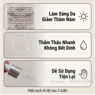 【Còn hàng】Serum Vitamin SángDaMờ Kiehl's Clearly Corrective Dark Spot Solution 15ml Tinh chất dưỡng