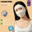 COMBO 2 Khẩu trang toàn mặt Fullface chống nắng chống UV UNDERCOOL Che trán, Logo đổi mầu CB - KT20