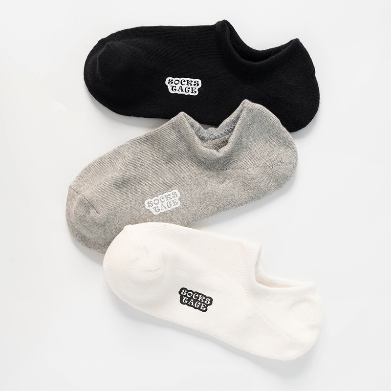 Vớ Tất Nam Nữ chữ SOCKS TAGE cổ thấp phong cách trẻ trung, năng động
