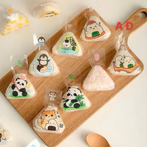 🌟 SET TÚI ĐỰNG CƠM NẮM TAM GIÁC HOẠT HÌNH – TIỆN LỢI & XINH XẮN 🌟