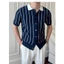 Áo Sơ Mi Ngắn Tay Len Knit, Chất Vải Len Mongtoghi, Thoáng Mát, Thoải Mái, NLH-25