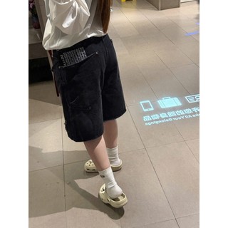 Quần Sooc Jean Ngố Rách Đùi Basic QCCC Cao Cấp