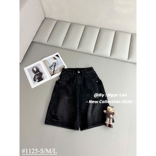 Quần Sooc Jean Ngố Rách Đùi Basic QCCC Cao Cấp
