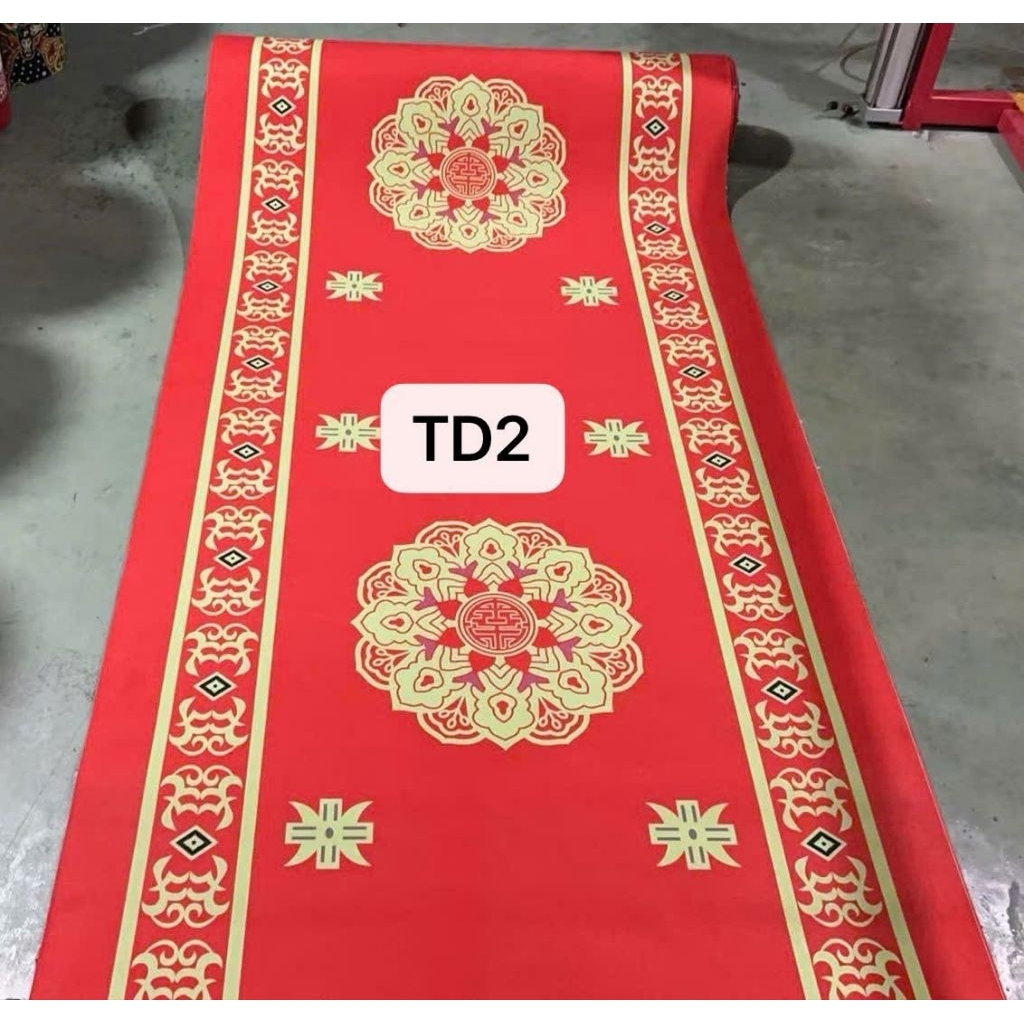 Thảm hoa văn dẫn lối 1m x 15m trải lối đi sự kiện, tiệc cưới