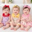 Bộ 3 Lỗ Cho Bé Gái 6 -15kg, Vải Tăm Lạnh Mềm Mát, Co Giãn Tốt, Không Bong Tróc, Giặc Máy Tốt- MS32