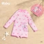 Bộ đồ bơi bé gái liền thân ILABY HCM đồ bơi dài tay chống nắng họa tiết unicorn size 10-43kg [4081]