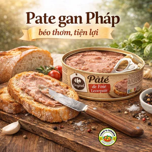 Pate Foie Gan Heo [Lốc 4 hộp*80g] Leverpatés Original - Pháp