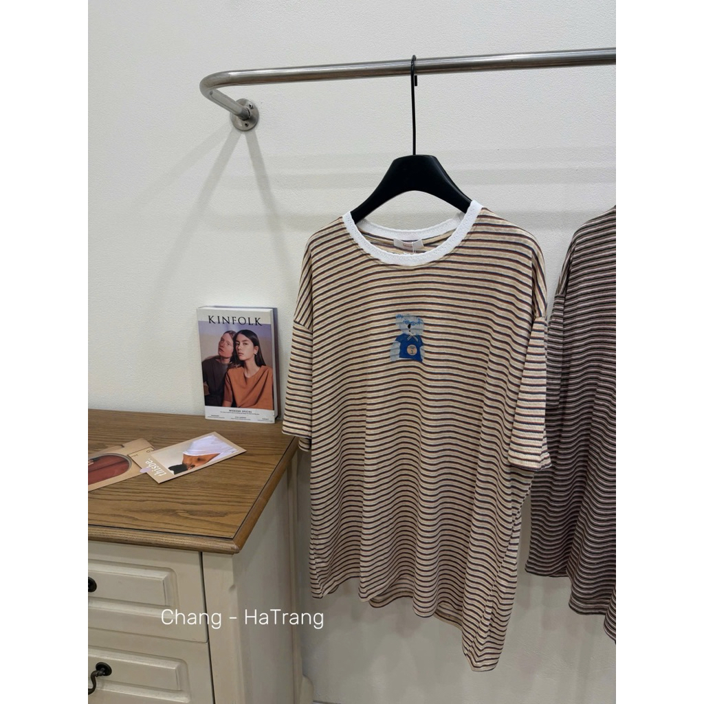 Áo pull kẻ kaola