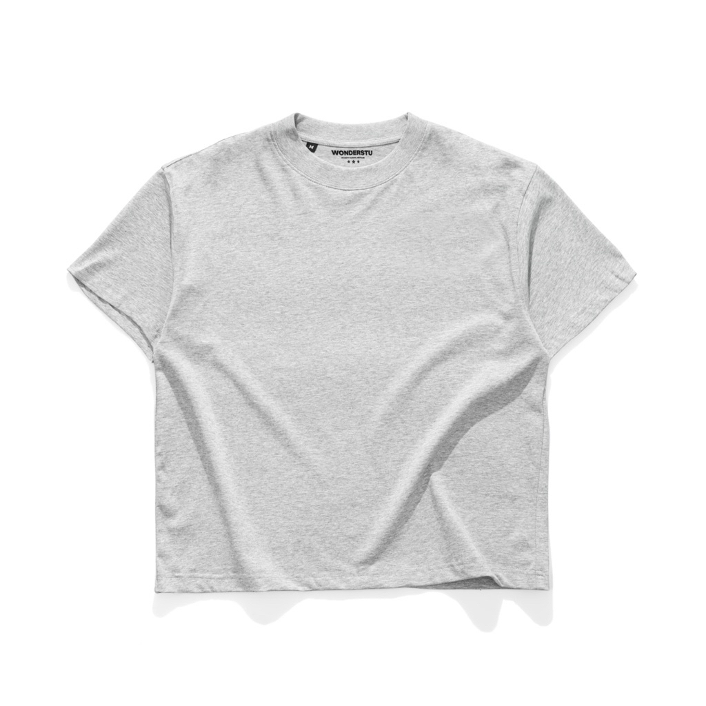 BLANK TEE - ÁO THUN TRƠN FORM BOXY COTTON 2 CHIỀU WONDERSTU
