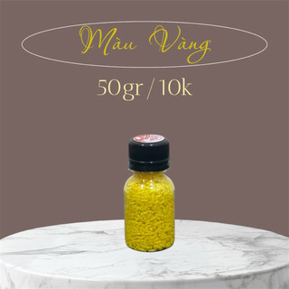 Chai gạo nhuộm màu cho bé chơi- làm tranh