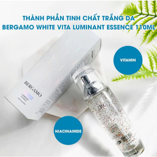 [HÀNG NHẬP KHẨU] Tinh chất Serum BERGAMO Premium Essence 110ml Mẫu Mới Nhất