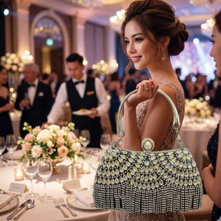 Túi Đầm Đeo Vai Hàng Cao Cấp Túi Đựng Vừa Điện THoại Lớn Thích Hợp Mang Đi Tiệc Đi Chơi Làm Quà Tặng Cao Cấp