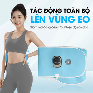 Đai Rung thể hình Rowanto DB06 đốt cháy mỡ bụng lấy lại vóc dáng thon gọn công nghệ rung đa chiều