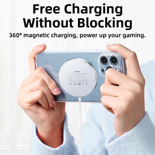Đế sạc không dây REMAX RP-W58 từ tính hỗ trợ 4 mức sạc 5W / 7.5W / 10W / 15W