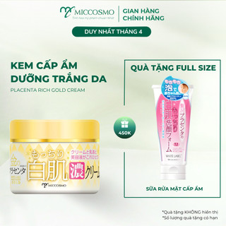 Kem Dưỡng Ẩm Sáng Mịn Da Miccosmo White Label Placenta Rich Gold Cream 60g