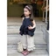 CANDI MIMI Áo yếm babydoll đính nơ cao cấp NL6191