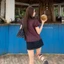 Áo babydoll CINDY kẻ caro cổ bèo AO785