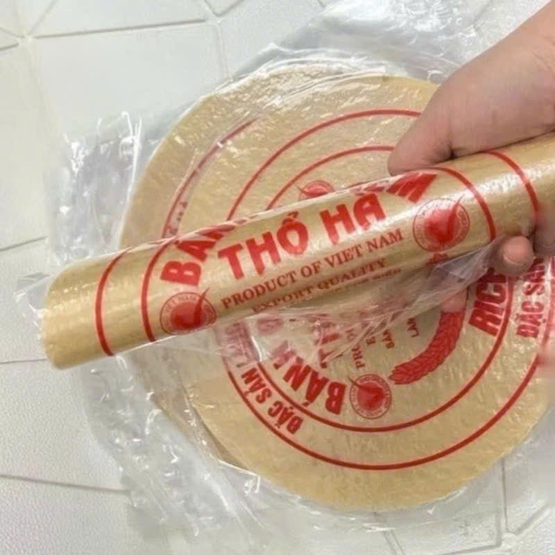 Bán sỉ 500-1000 bánh đa nem Thổ Hà chính gốc làm từ bột gạo, bánh dai mềm dễ chế biến