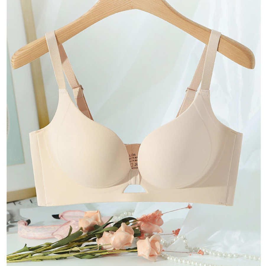 [Tặng Kèm Móc Nối] Áo Lót Đúc Su Nâng Ngực Đệm Trơn Dày 2cm Mềm Mịn Thoáng Khí DORIS 728