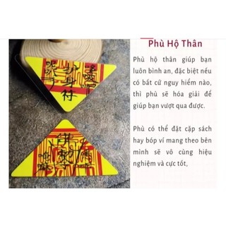 Thẻ Phong Thủy: Phù Tam Giác Hộ Thân Bảo Vệ Bản Thân Cơ Thể
