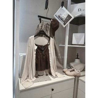 MIMI CLOTHING - set bộ nữ 3 chi tiết phối quần ống suông
