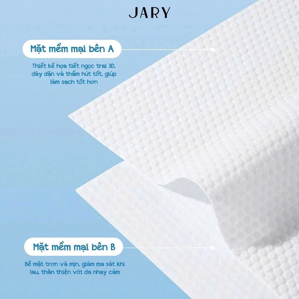Khăn Mặt Dùng Một Lần Jary Disposable Face Towel Dạng Cuộn, Dạng Rút Tiện Lợi