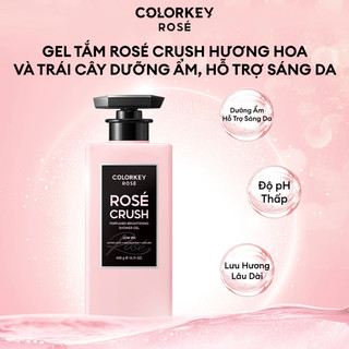 Sample Sữa Tắm COLORKEY ROSÉ CRUSH Hương Hoa Và Trái Cây Cấp Ẩm Hỗ Trợ Sáng Da 6g