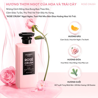 Sample Sữa Tắm COLORKEY ROSÉ CRUSH Hương Hoa Và Trái Cây Cấp Ẩm Hỗ Trợ Sáng Da 6g