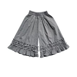 CANDI MIMI Quần ống suông gấu bèo cách điệu NW6148