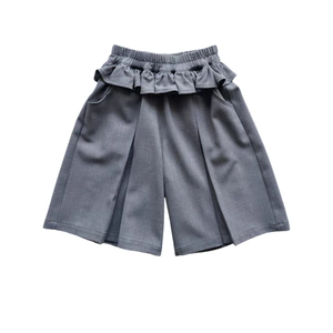 CANDI MIMI Quần lửng cạp viền bèo cao cấp NW6240
