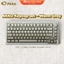 Nút bàn phím AKKO Keycap set–Warm Gray (PBT Double-Shot/Cherryprofile/132 nút)-Maxpinggear