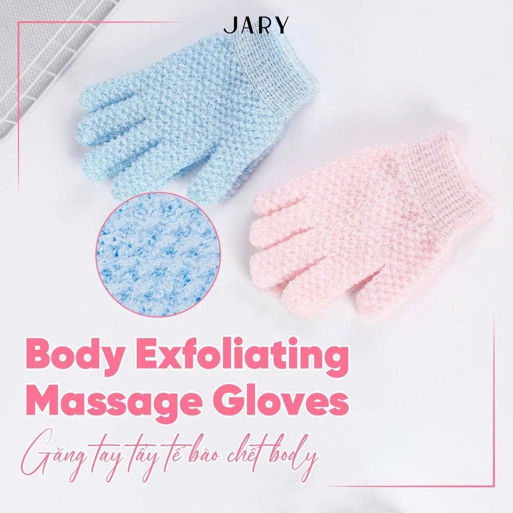 Găng Tay Massage Tẩy Tế Bào Chết Toàn Thân Jary Body Exfoliating Massage Gloves (1 chiếc)