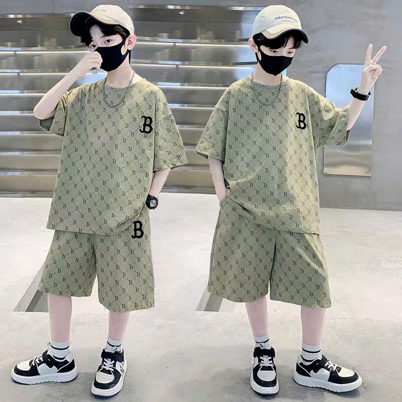 COMBO 1-2 BỘ CHỮ B SZ 10 - 43 KG CÓ TÚI HÀNG MAY KĨ QUẦN ÁO BÉ TRAI MÙA HÈ