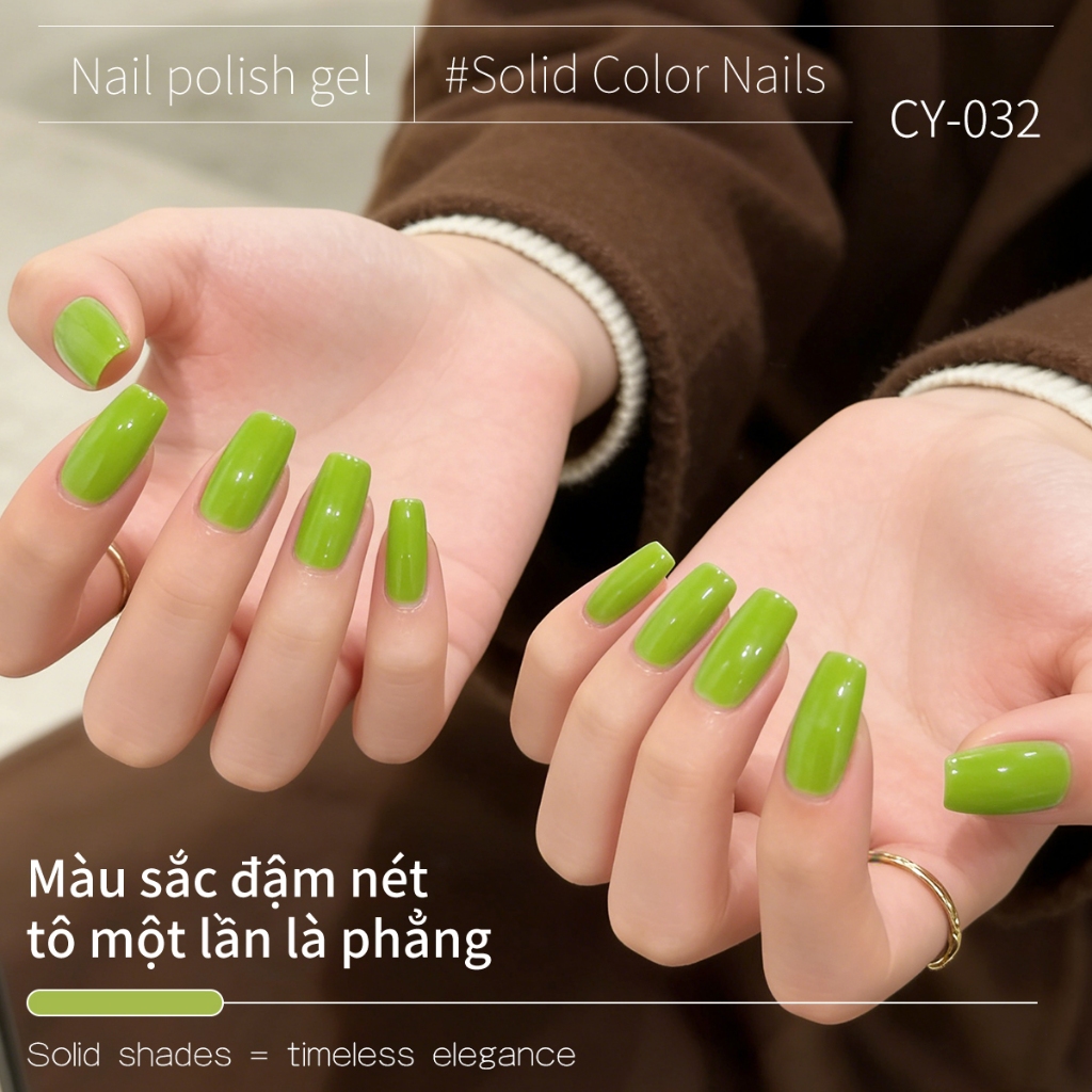 XEIJAYI 40ml - Sơn móng tay dạng gel màu xanh bơ, bền màu và thời trang, thích hợp cho việc tự làm nghệ thuật vẽ móng.