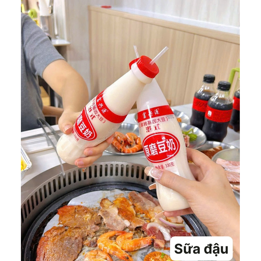 [Combo 3 Chai]  Sữa đậu nành chai 330ml  HongKong siêu thơm ít ngọt🍶🍶🍶