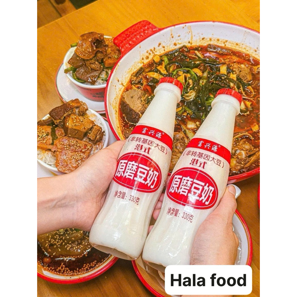 [Combo 3 Chai]  Sữa đậu nành chai 330ml  HongKong siêu thơm ít ngọt🍶🍶🍶