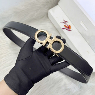Thắt lưng nam dây nịt công sở bản 32mm mặt chữ a siêu hot GN