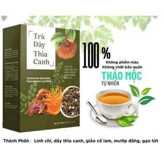 Trà dây thìa canh ổn định đường huyết hỗ trợ tiểu đường trà thảo mộc tự nhiên hộp 30 túi lọc