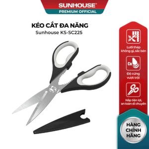 Kéo cắt đa năng 225 thép không gỉ SUNHOUSE KS-SC225