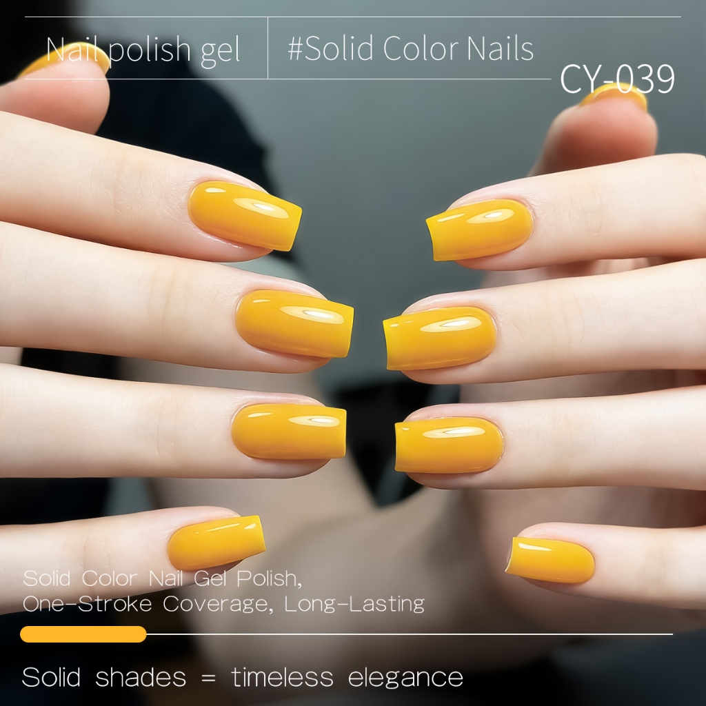XEIJAYI 40ml-Sơn móng tay dạng gel màu vàng xoài mới, thích hợp cho các tiệm nail và sử dụng tại nhà