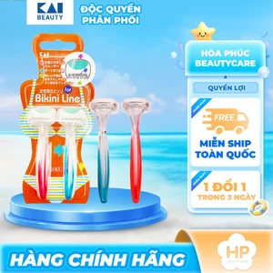 Dao Cạo Vùng Kín Dành Cho Nữ Kai Bikini Line 11641 MTG-2B (Set 2 Cây)