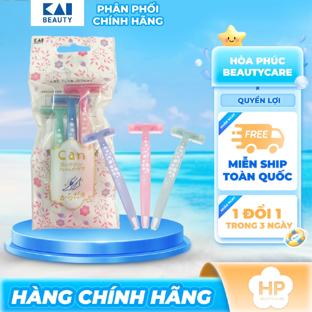 Dao Cạo Body Kai Razor 017803- For Women Body Set 3 cây